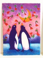 Litografi av Ingrid Roth 12x17cm. 1100:-