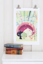 Affisch av Jenny Wallmark 40x50cm. 345:-